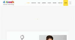 Desktop Screenshot of d-teach.com